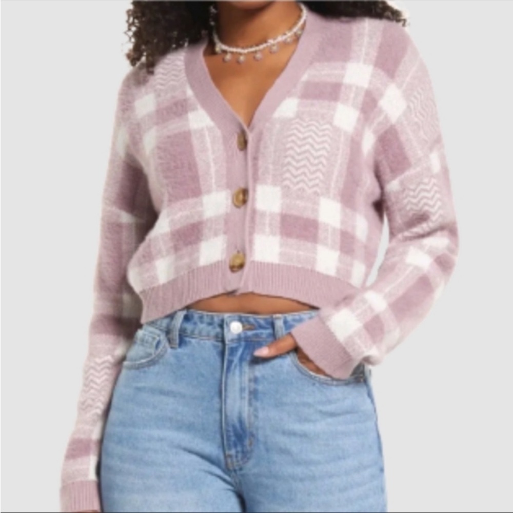 Buttoned Sweater NWT